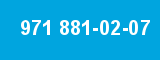 971 881-02-07 971 881-02-07